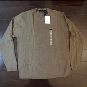 Axcess NWT Men’s XL Light Brown Sweater